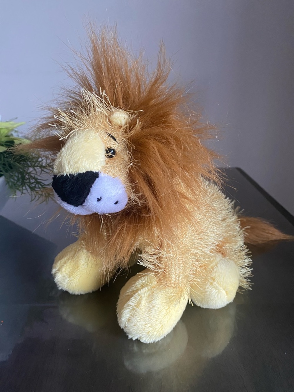GANZ WebKinz Lion plush beanie animal